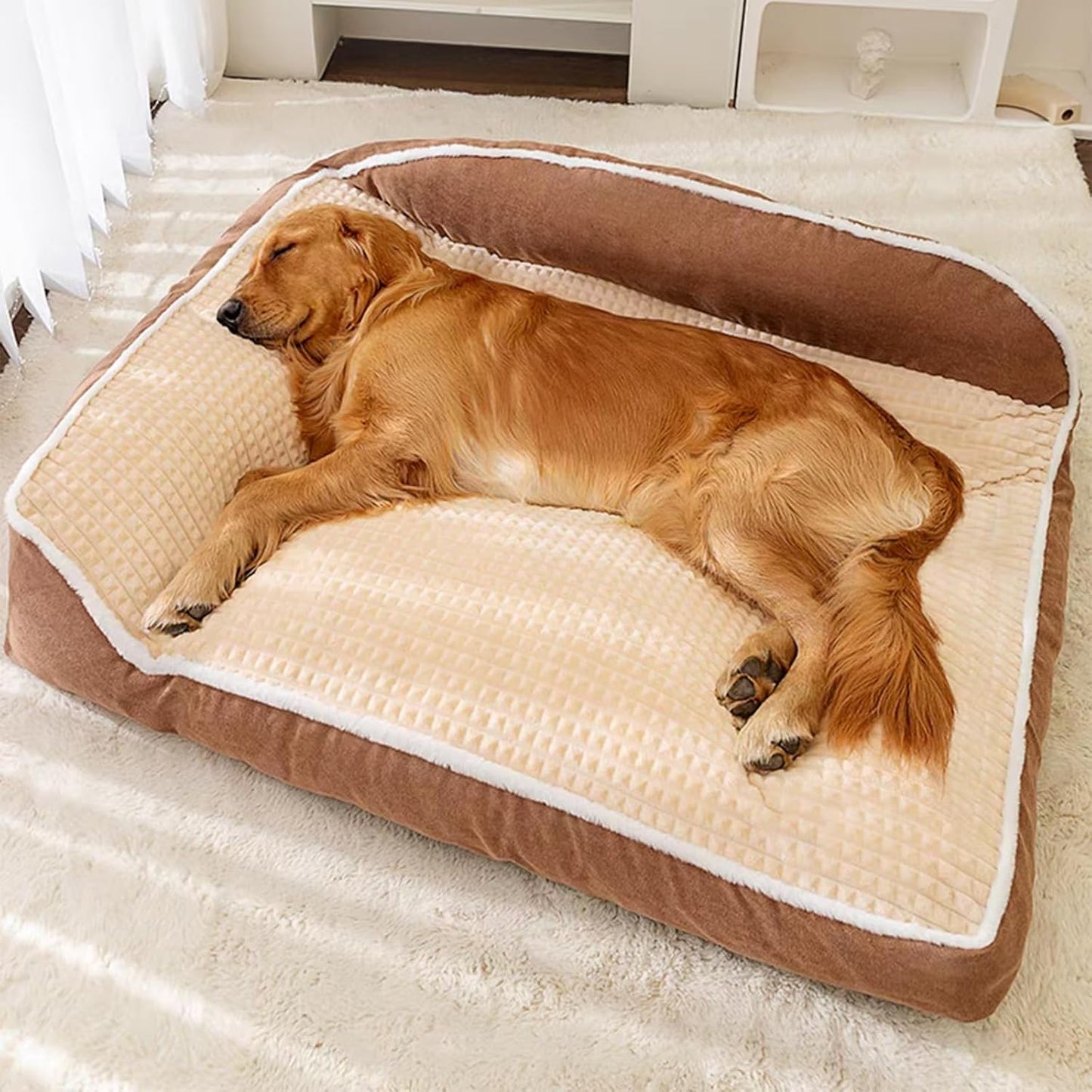 Orthopedic Dog Bed for Deep Sleep & Joint Support