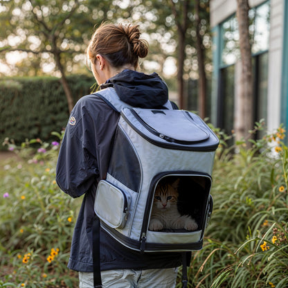 TravelNest Expandable Travel Cat Backpack Carrier