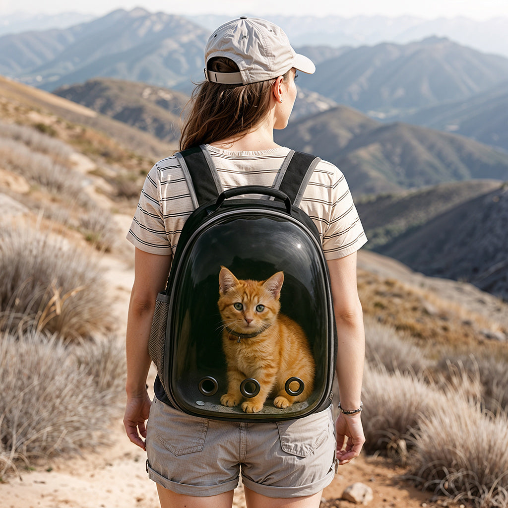 ClearView Dome Capsule Cat Backpack