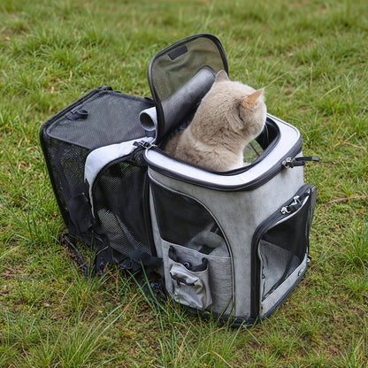 TravelNest Expandable Travel Cat Backpack Carrier