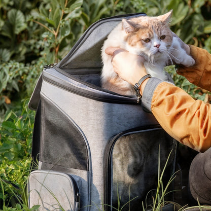 TravelNest Expandable Travel Cat Backpack Carrier