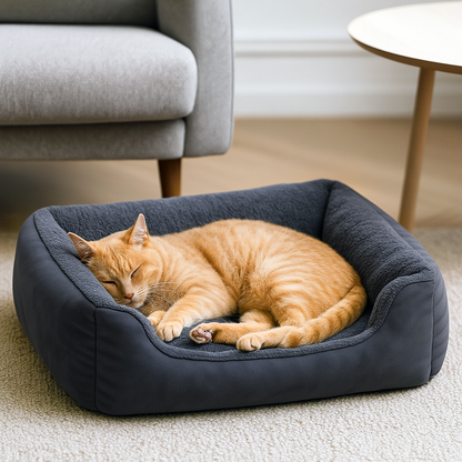 LuxePlush Cat Bed