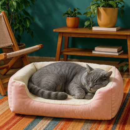 LuxePlush Cat Bed
