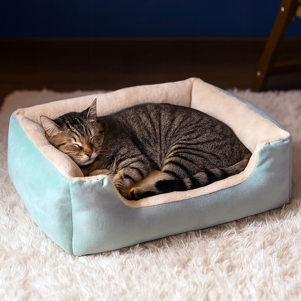 LuxePlush Cat Bed