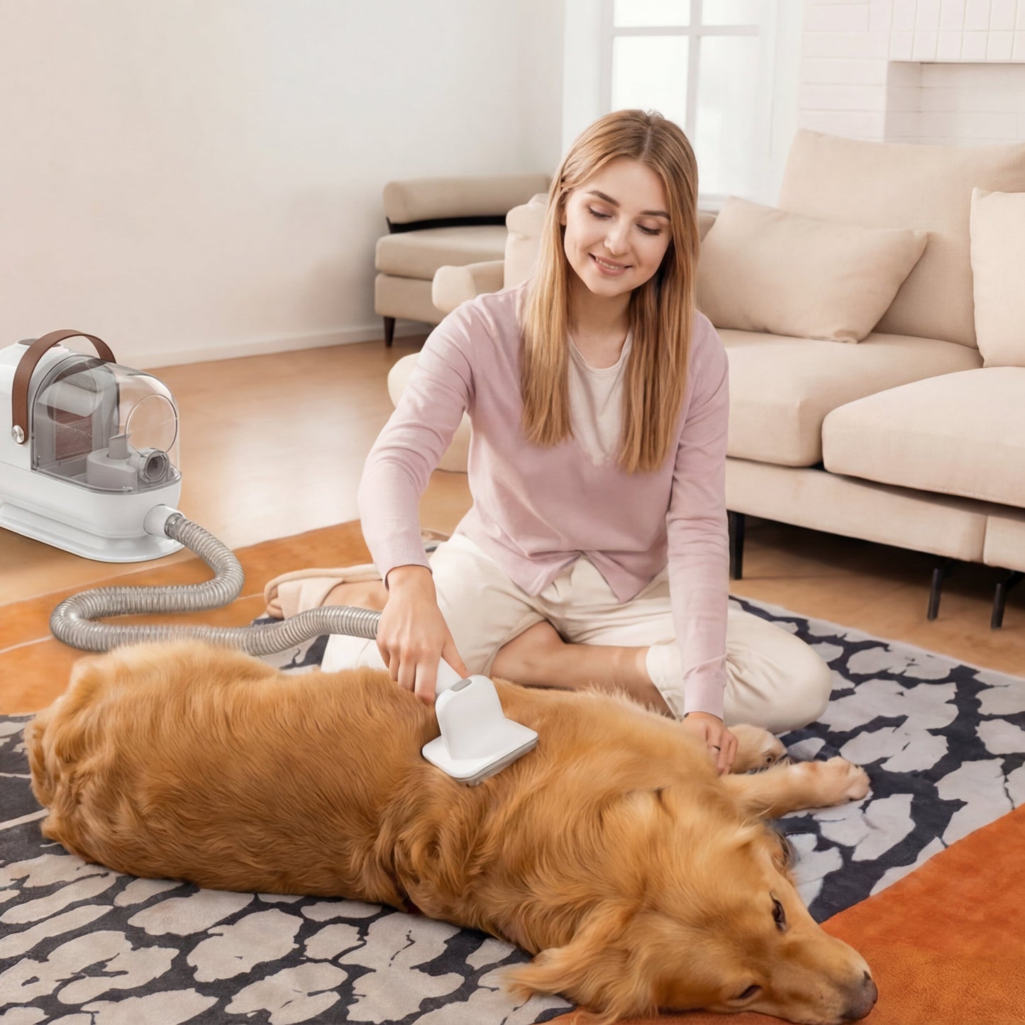 Dog Grooming Vacuum Kit