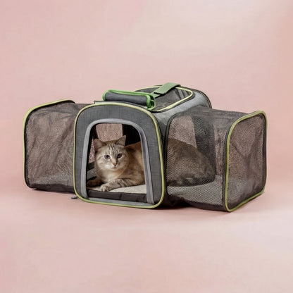 Airline-Approved Expandable Cat Carrier – Comfortable, Secure Travel Carrier