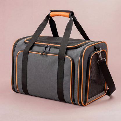 Airline-Approved Expandable Cat Carrier – Comfortable, Secure Travel Carrier