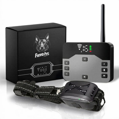 2 in 1 Wireless Dog Fence & Training Collar