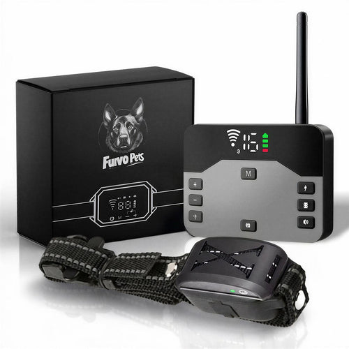 2 in 1 Wireless Dog Fence & Training Collar